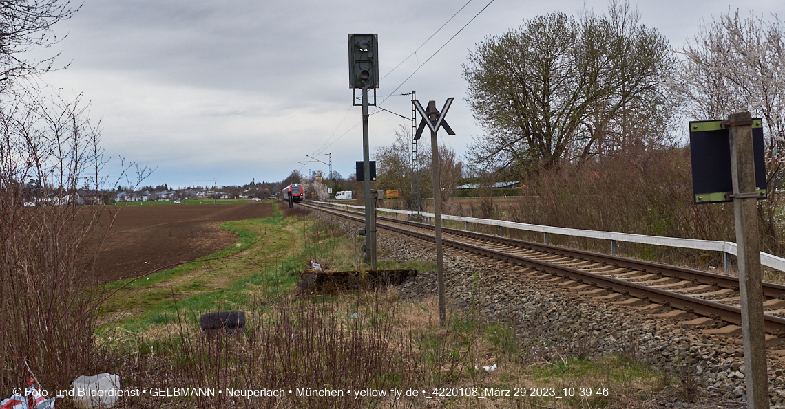 29.03.2023 - Baustelle REVO und Umgebung in Neuperlach
